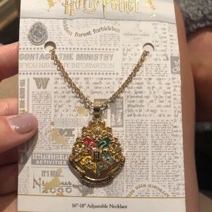 Harry Potter Hogwarts Crest Necklace